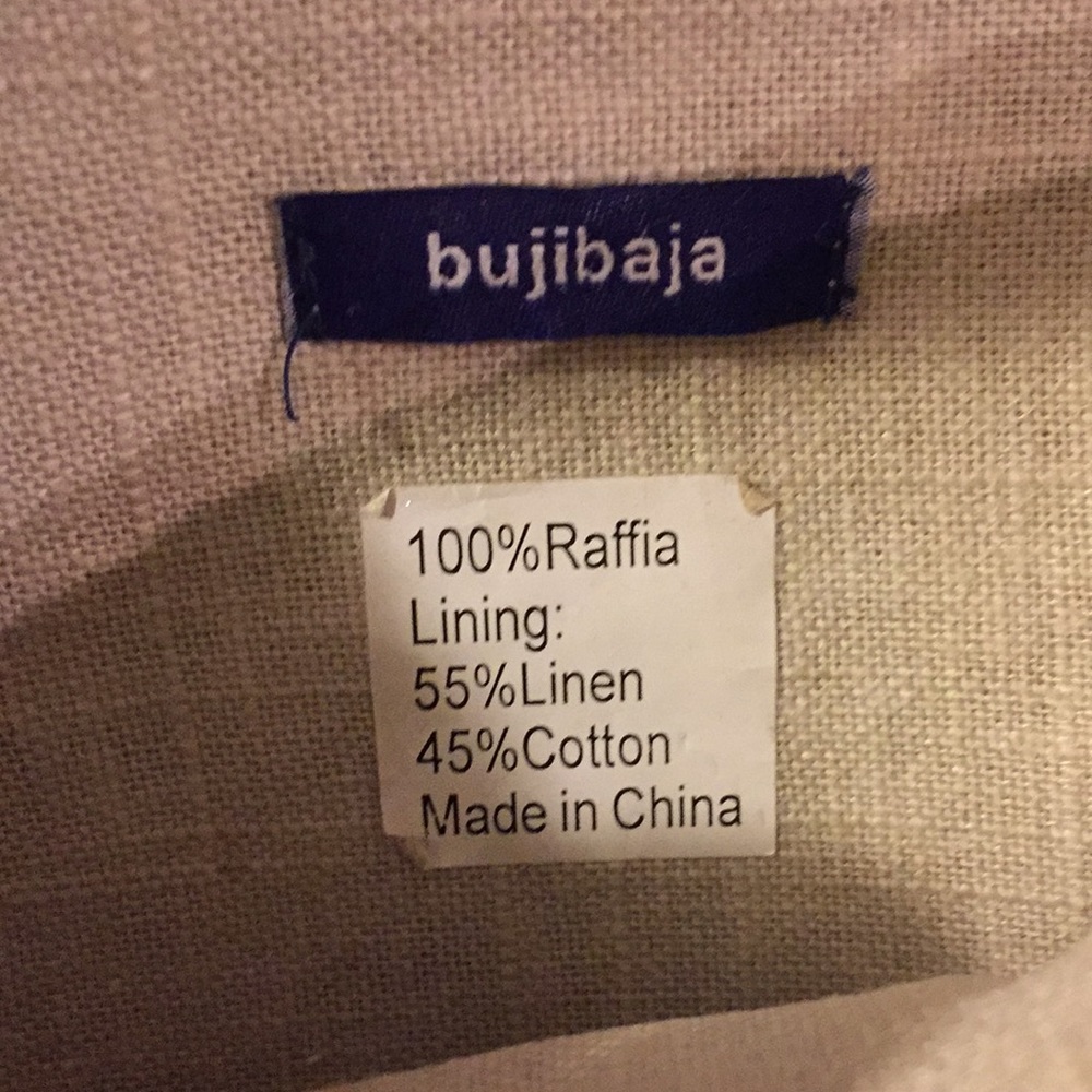 Bujibaja Raffia Clutch - Picture 4 of 4